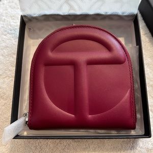 SOLD Telfar Wallet Oxblood Dark Red New NWT NIB